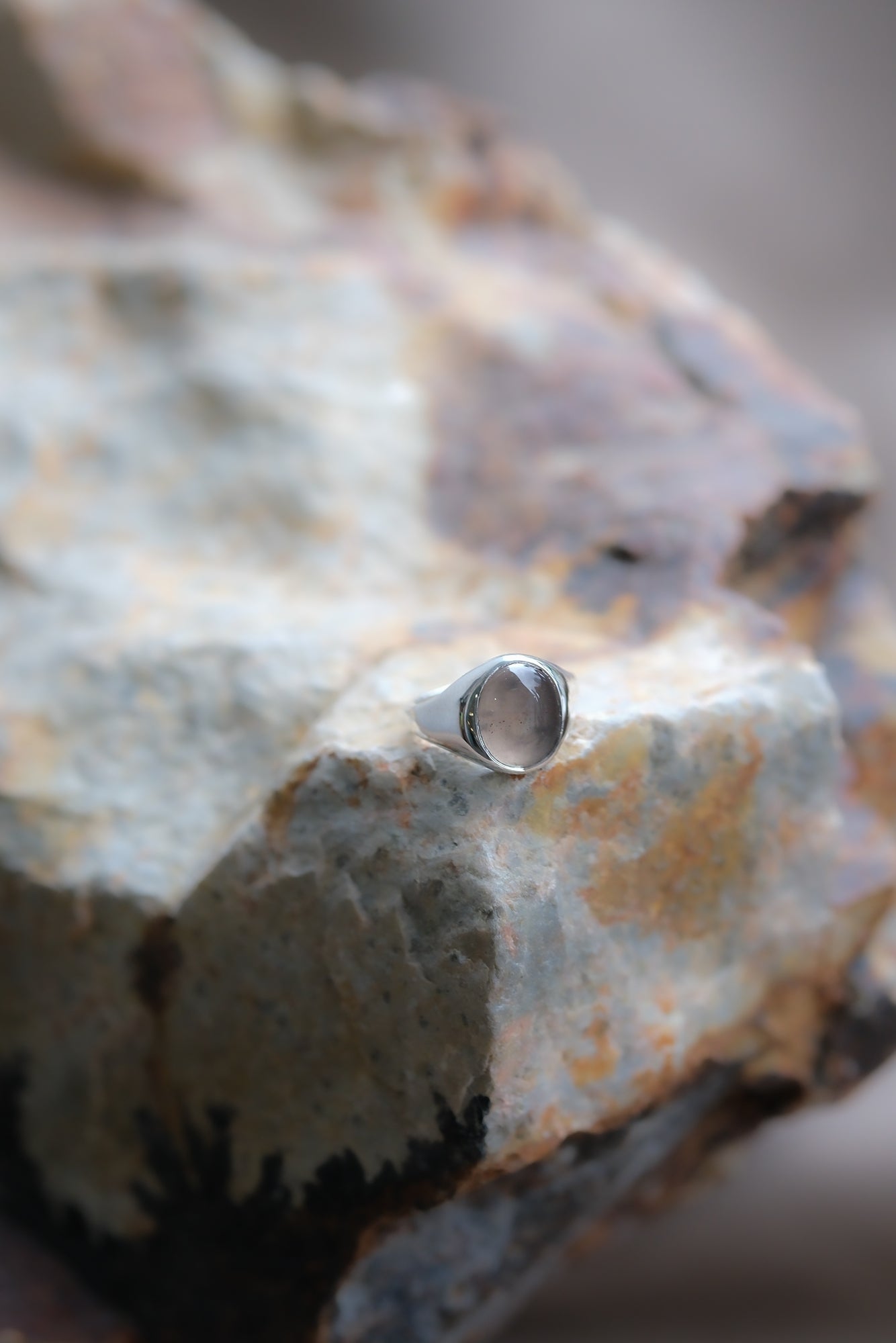 Gemstone Signet Ring