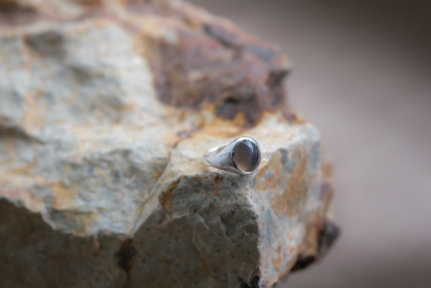Gemstone Signet Ring