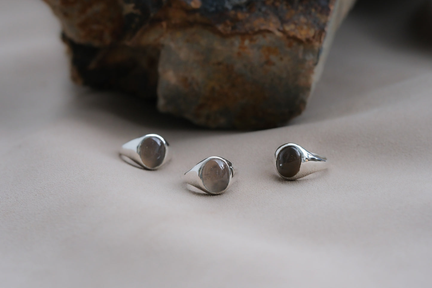 Gemstone Signet Ring