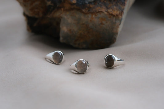 Gemstone Signet Ring