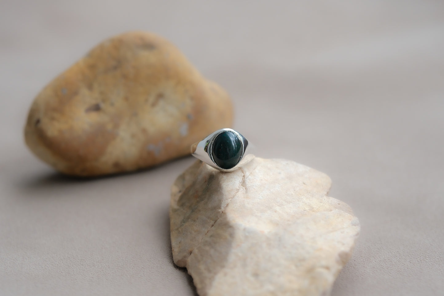 Gemstone Signet Ring