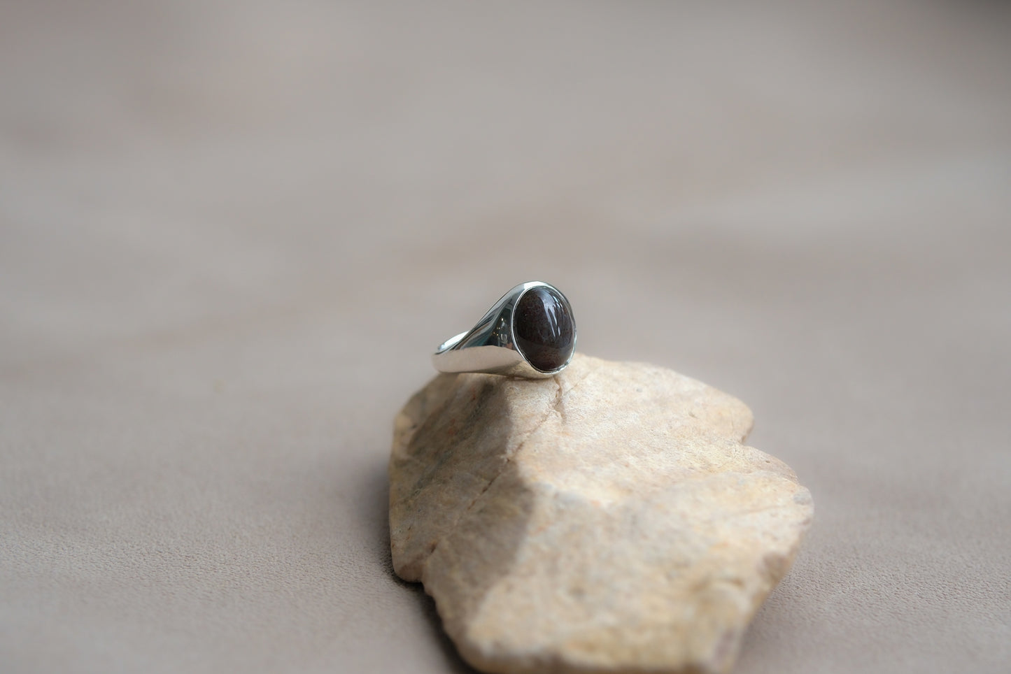 Gemstone Signet Ring