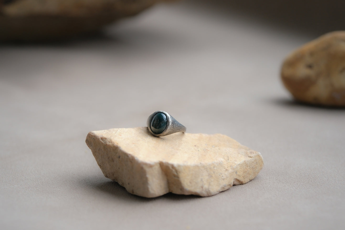Gemstone Signet Ring