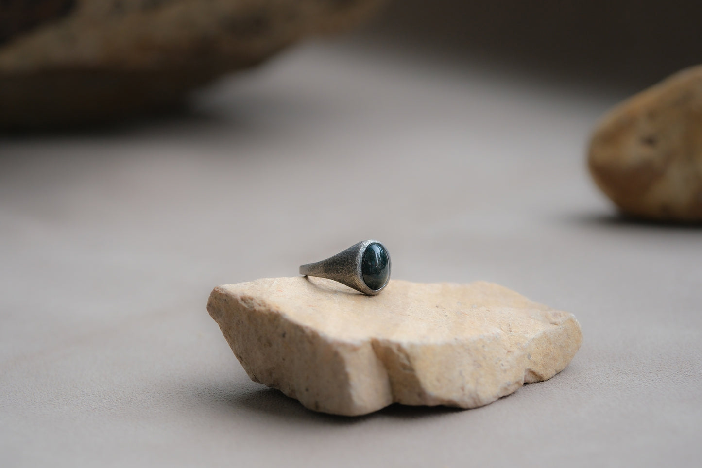 Gemstone Signet Ring