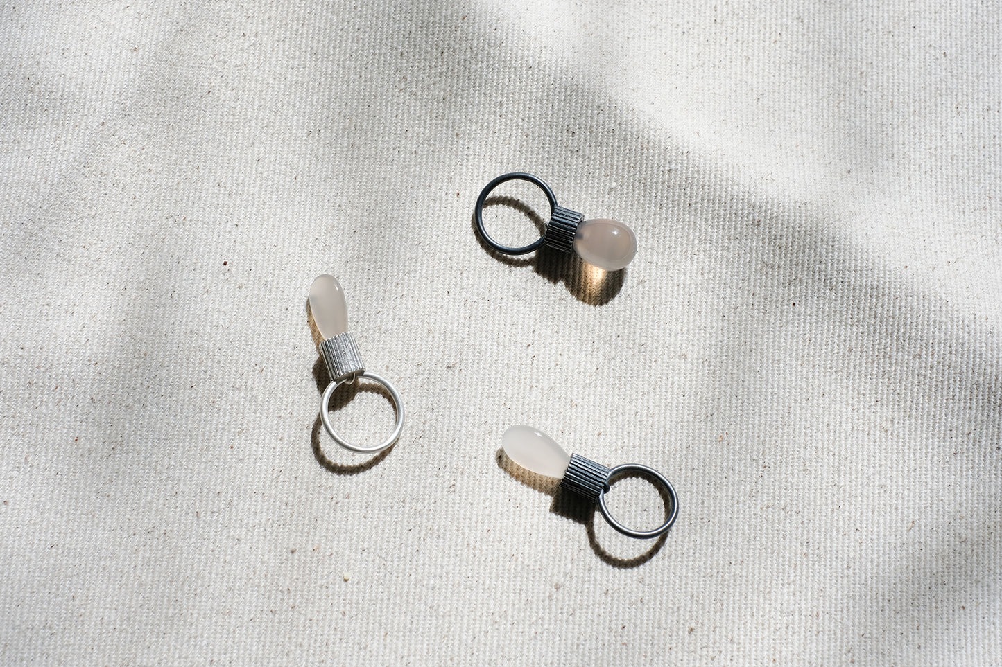 Almond Agate Sap Ring
