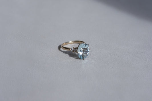 Aqua Stella Ring