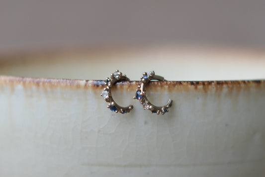 Stardust Small Hoop Earrings