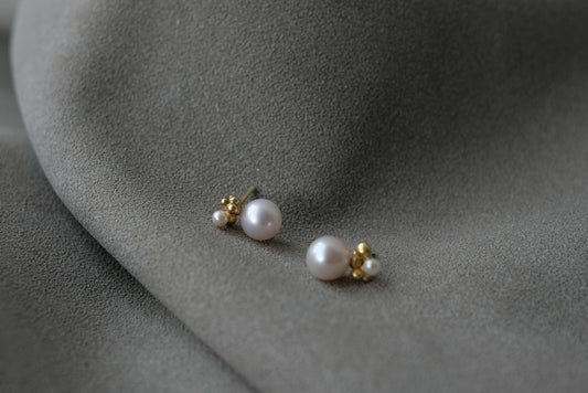 Bubbling Sensations Pearl Studs