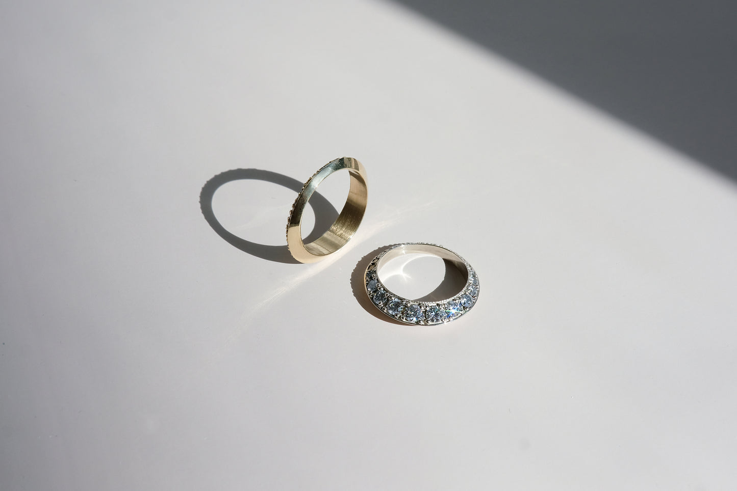 Diamond Crescent Ring