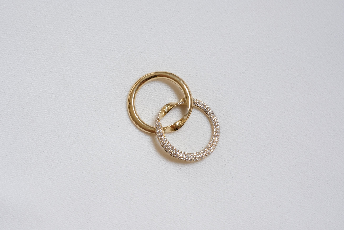 Diamond Gimmel Ring