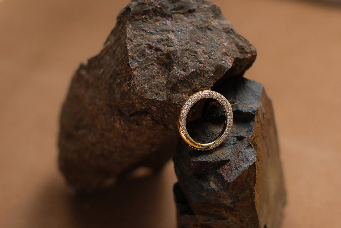 Diamond Gimmel Ring
