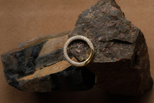 Diamond Gimmel Ring