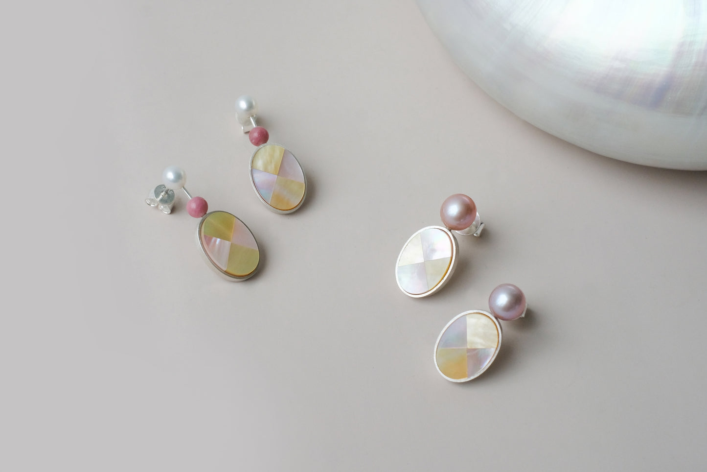 Dolce Earrings with Pearls