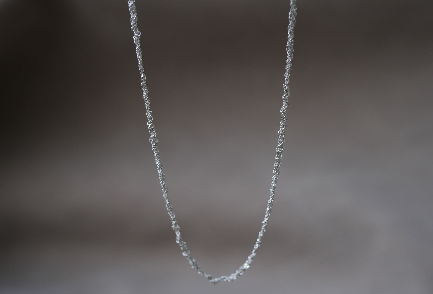 Silver Entwined Necklace