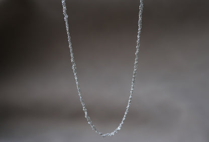 Silver Entwined Necklace
