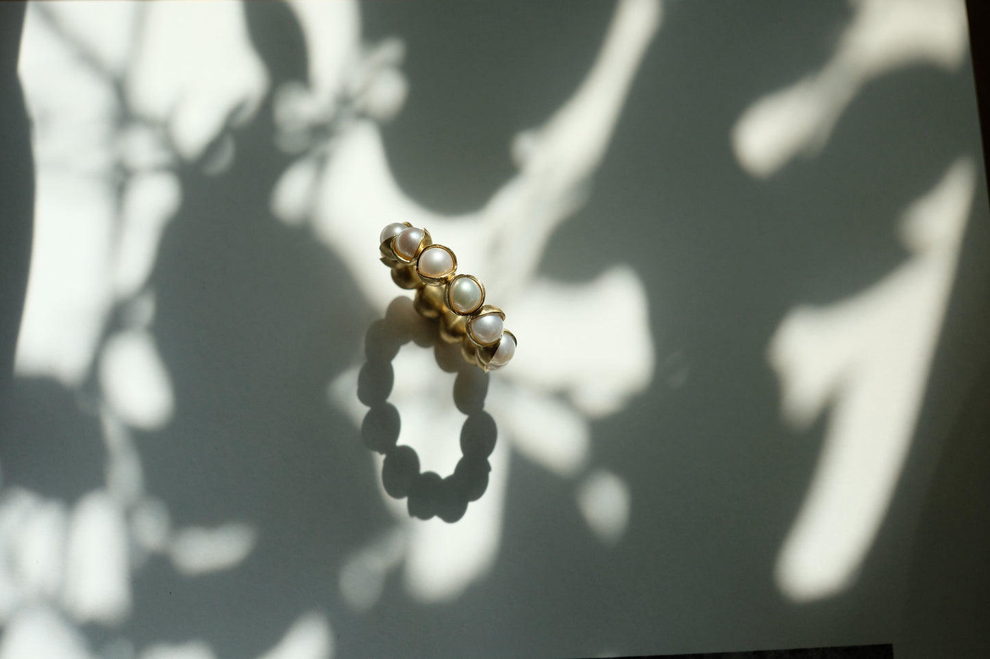 Eternity Fruity Pearls Ring