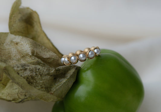 Eternity Fruity Pearls Ring