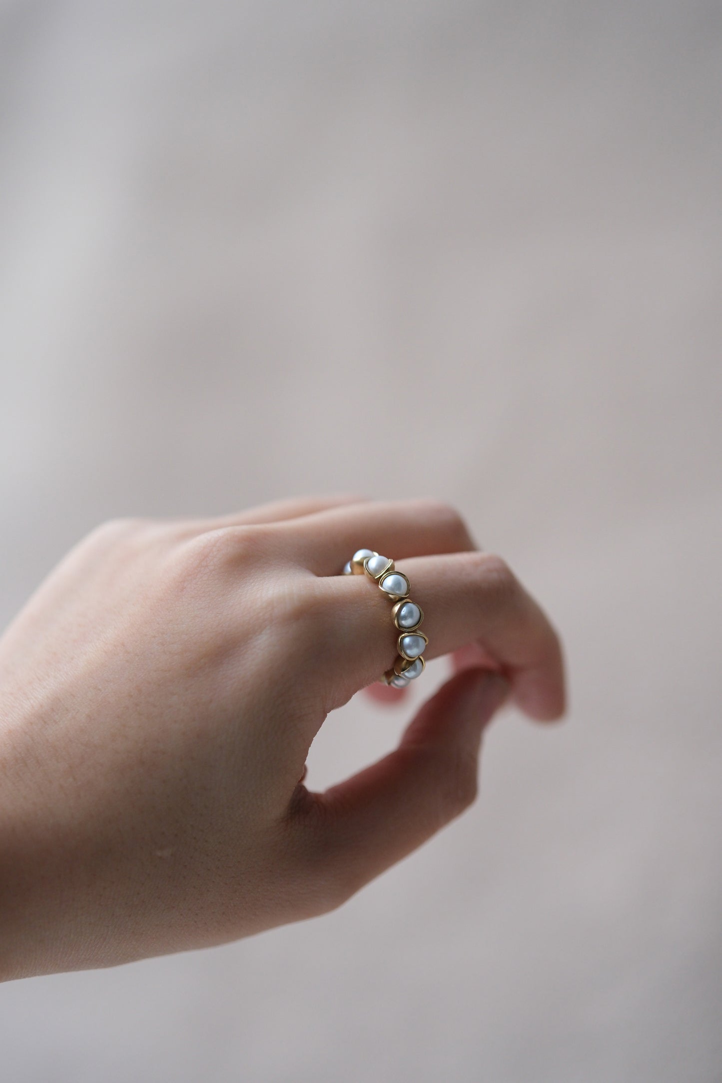 Eternity Fruity Pearls Ring