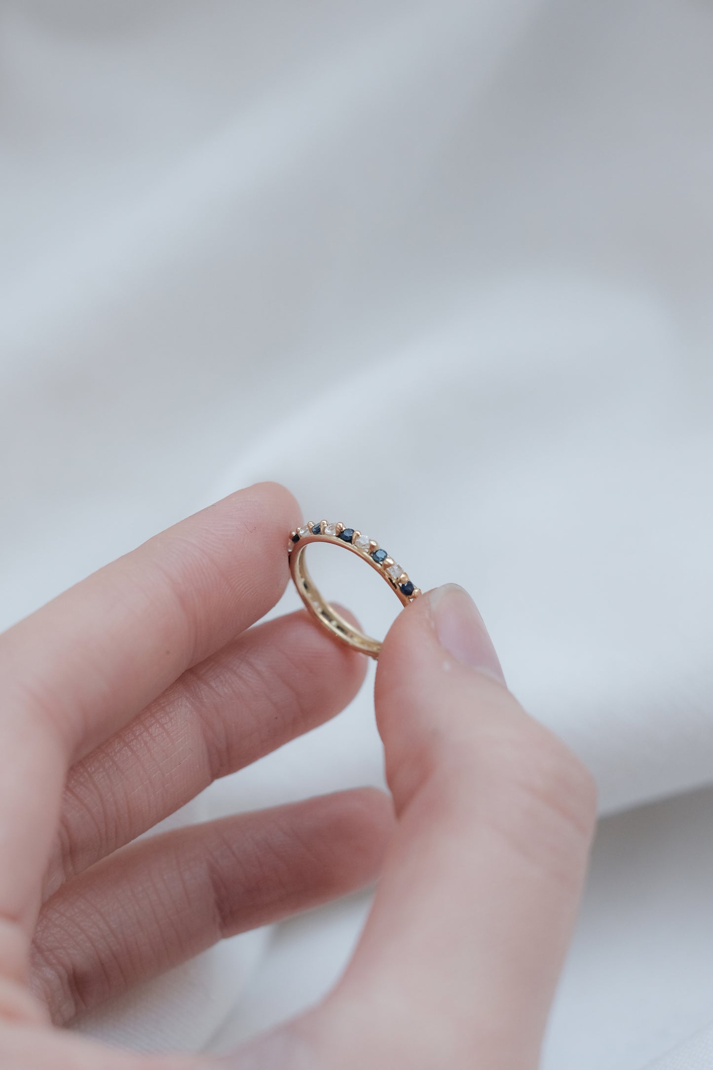 Eternity Sapphire Ring