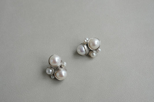 Fruity Hex Pearl Studs