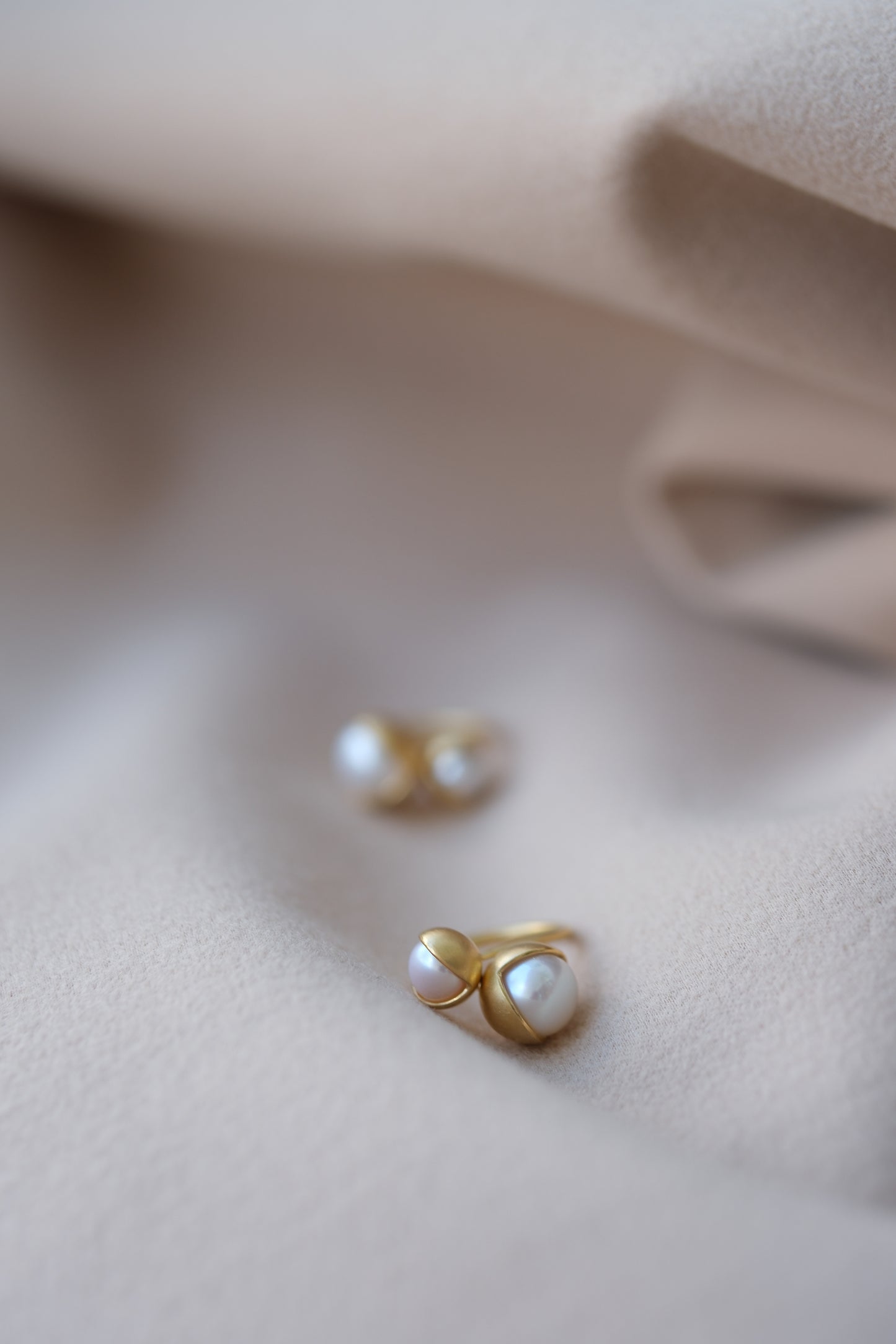 Fruity Pearl Double Ring