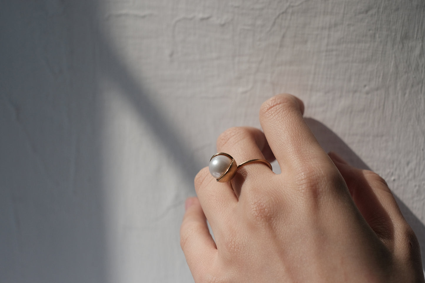 Fruity Single Pearl Ring
