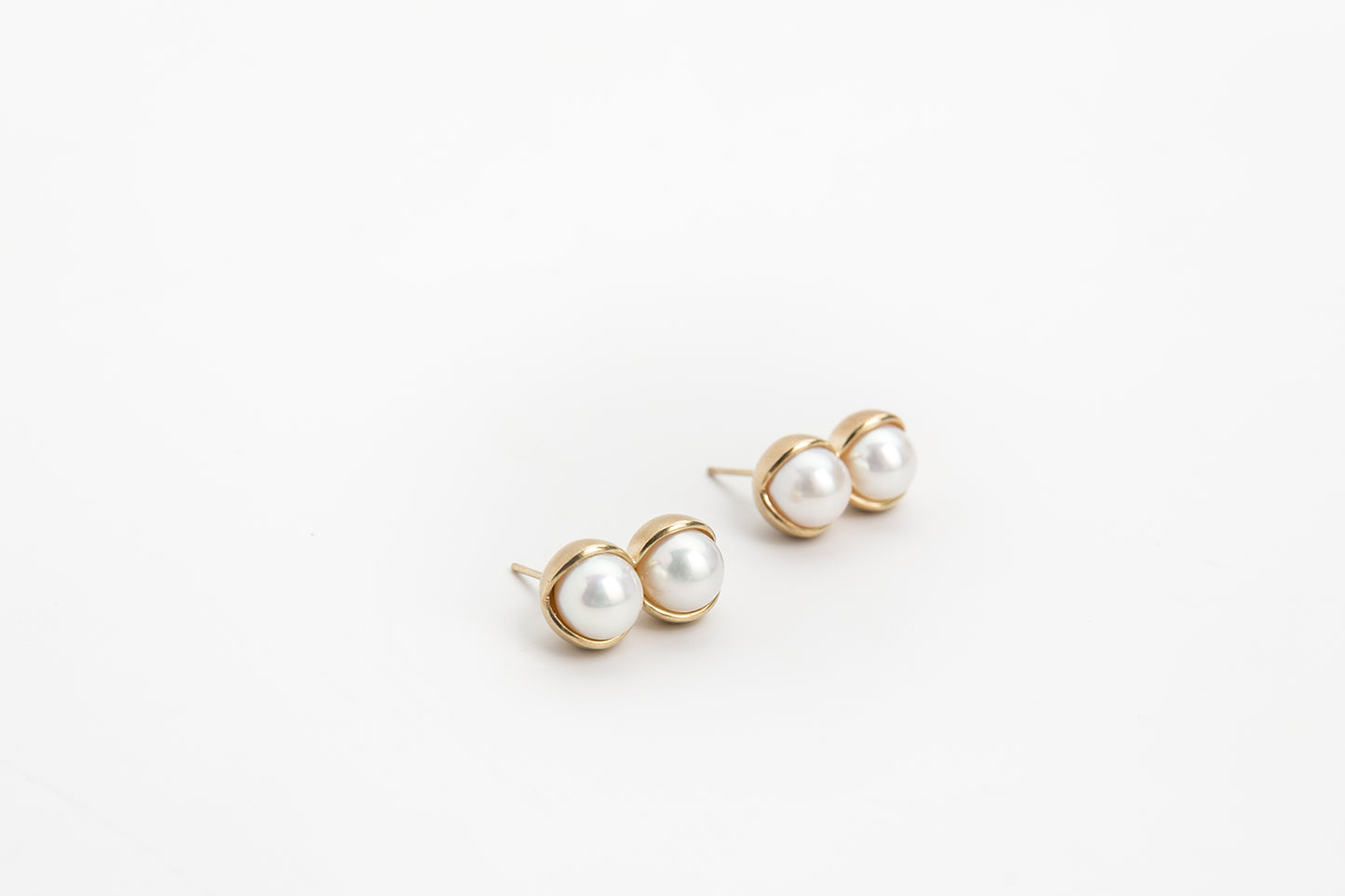 Fruity Twin Pearl Studs
