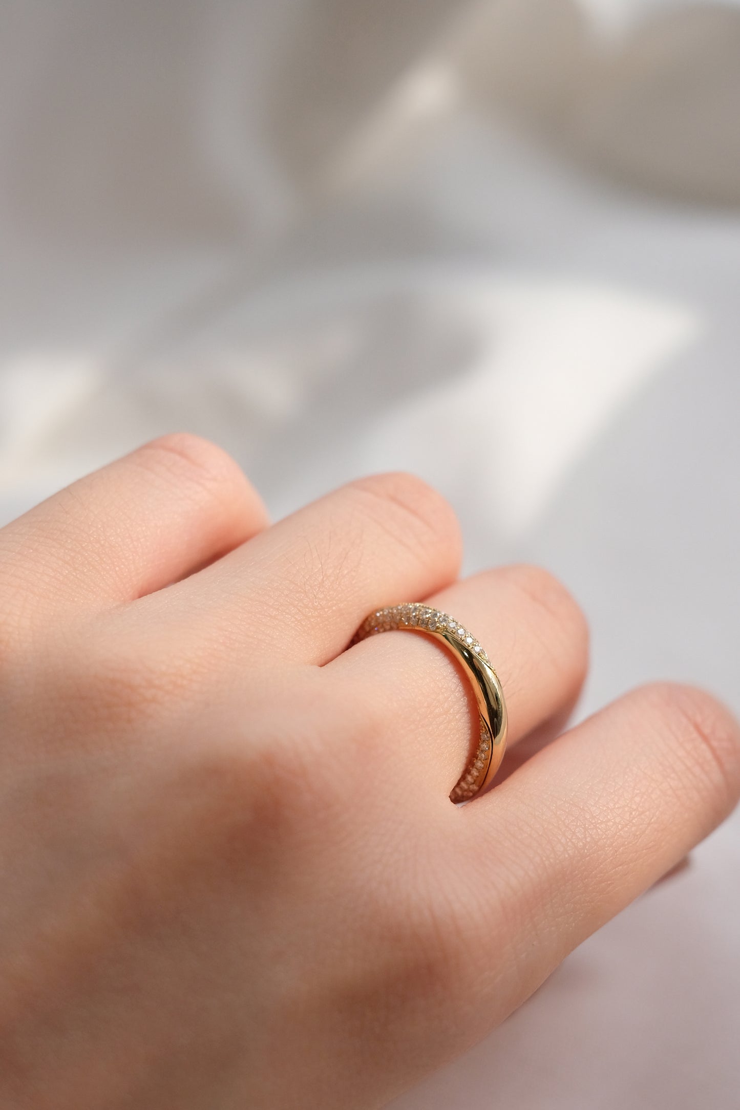 Diamond Gimmel Ring