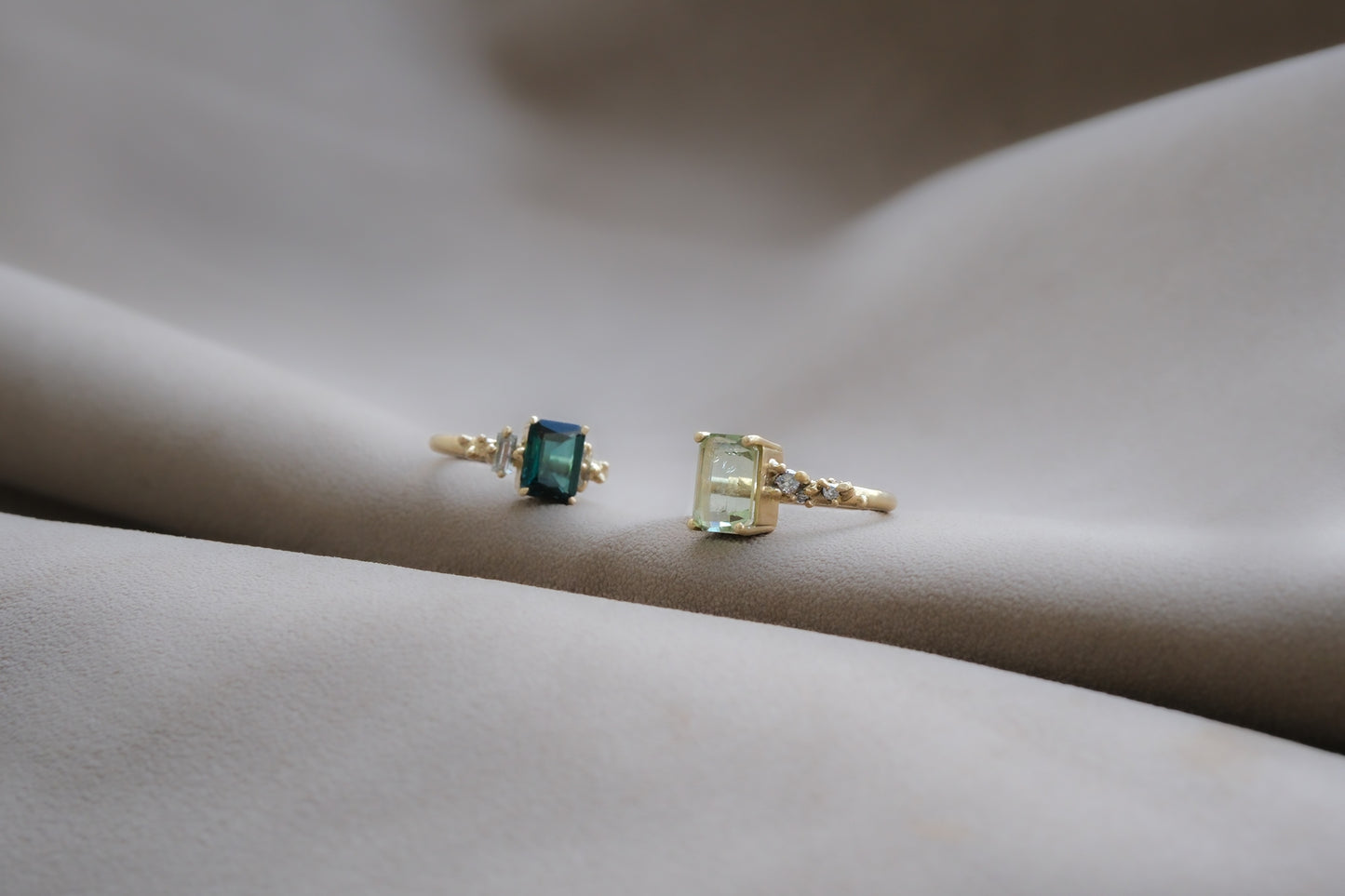 Green Beryl Stella Ring
