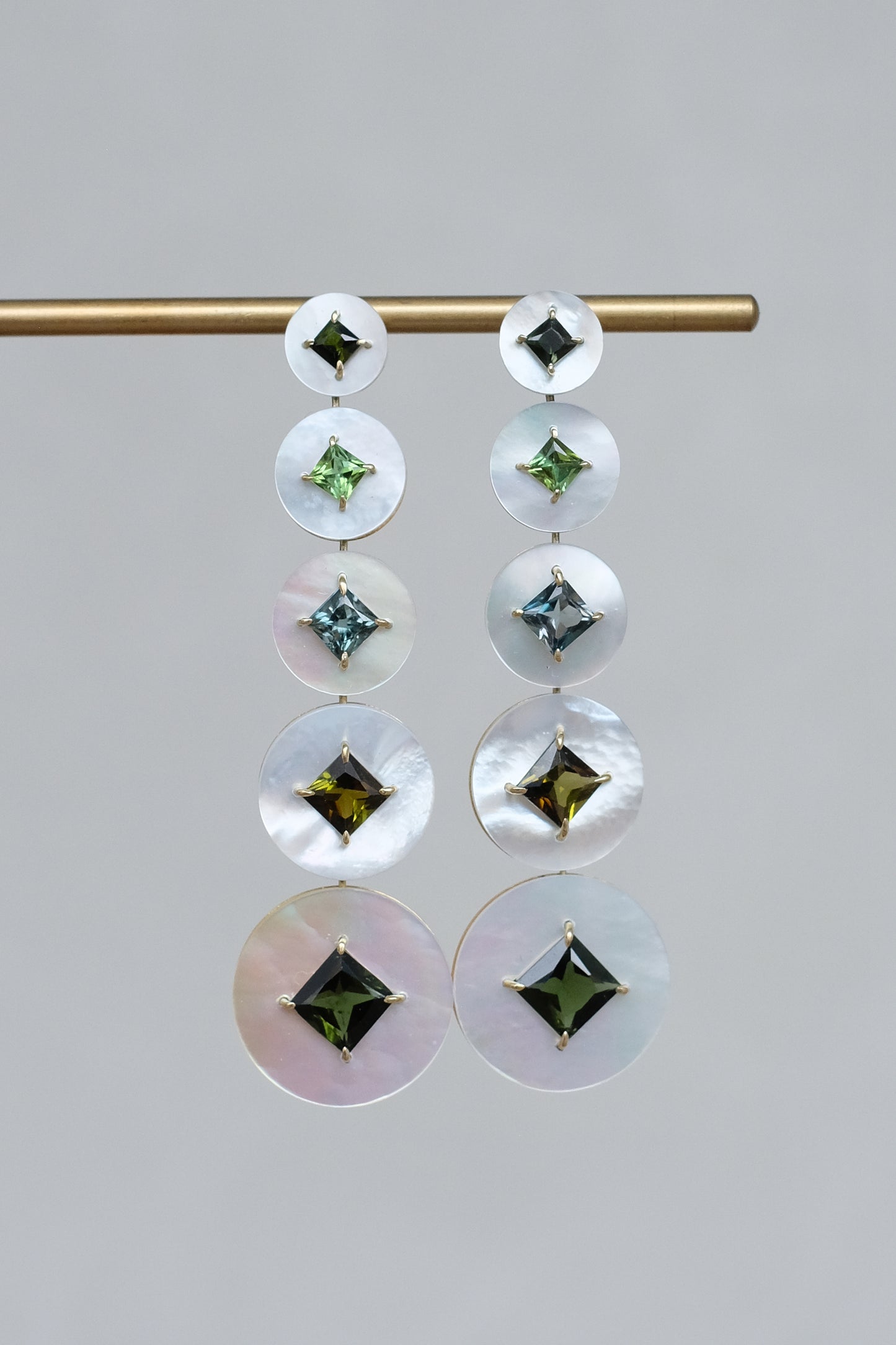 Impasto Pendulum Earrings