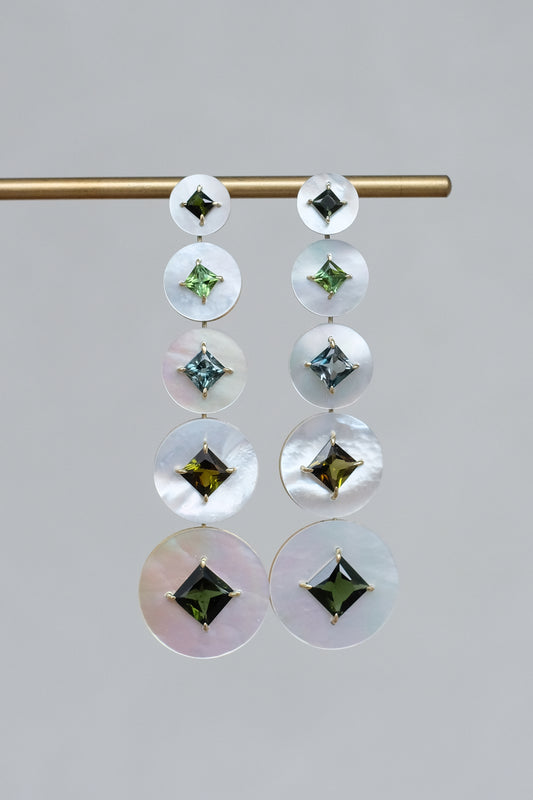 Impasto Pendulum Earrings