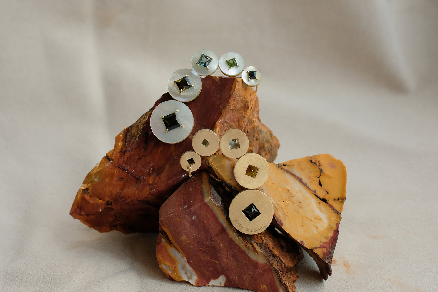 Impasto Pendulum Earrings