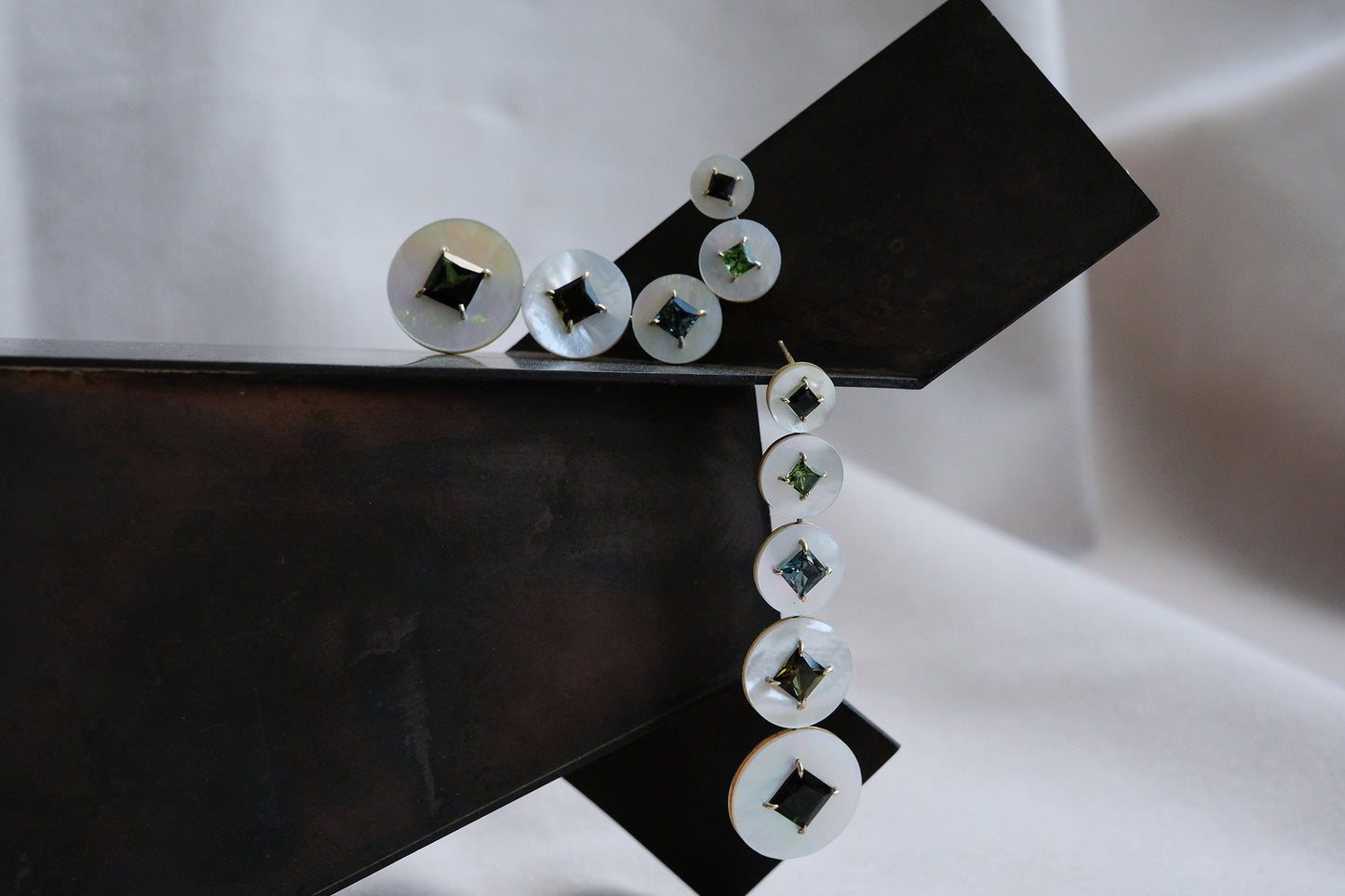 Impasto Pendulum Earrings