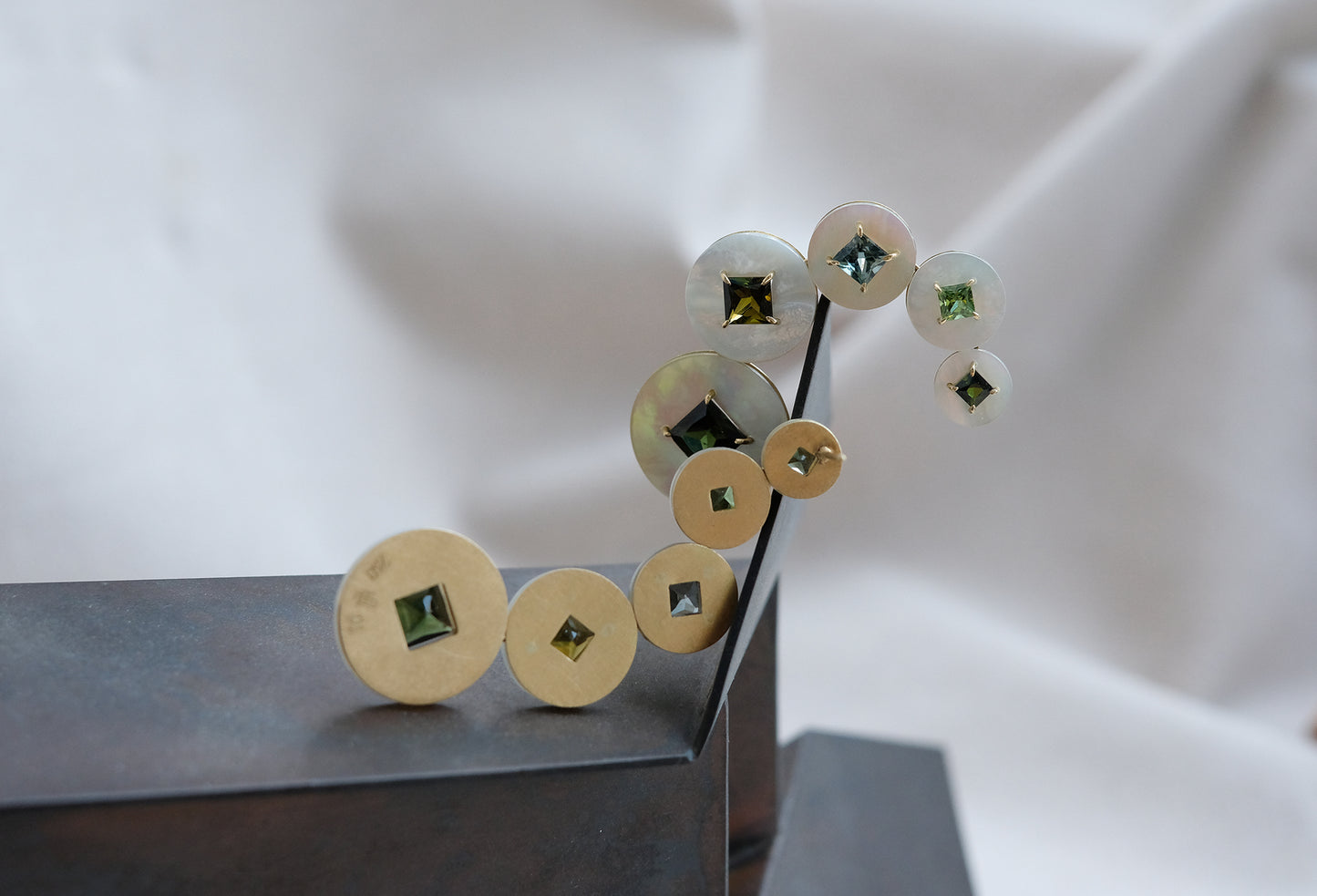 Impasto Pendulum Earrings