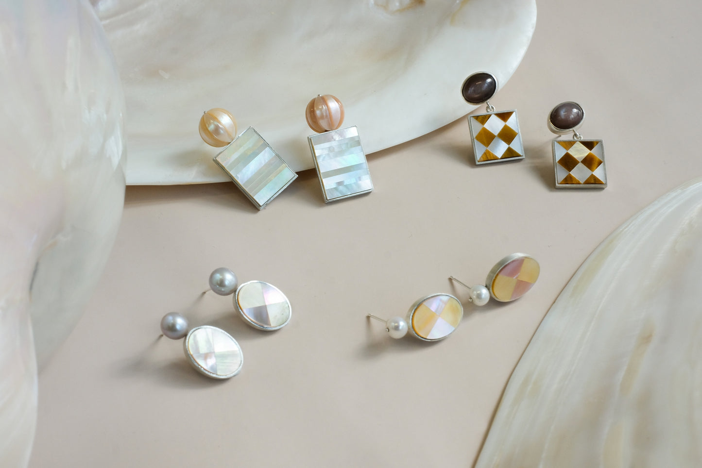Dolce Earrings with Pearls