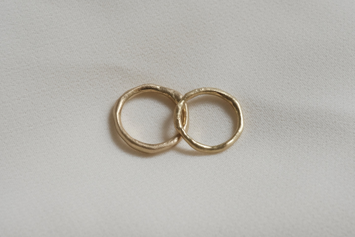 18K Gold Lava Band