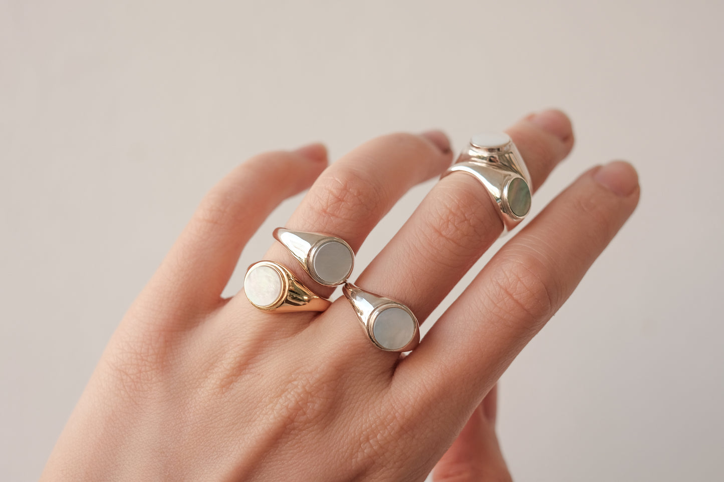 Luna Signet Ring