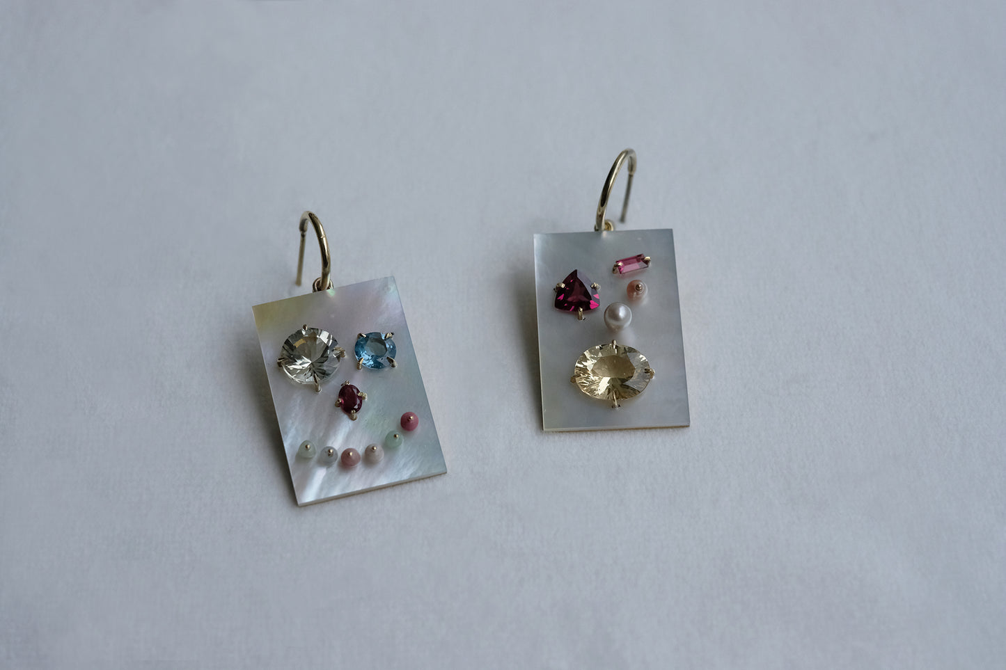 Monica And Jared Caricature Earrings