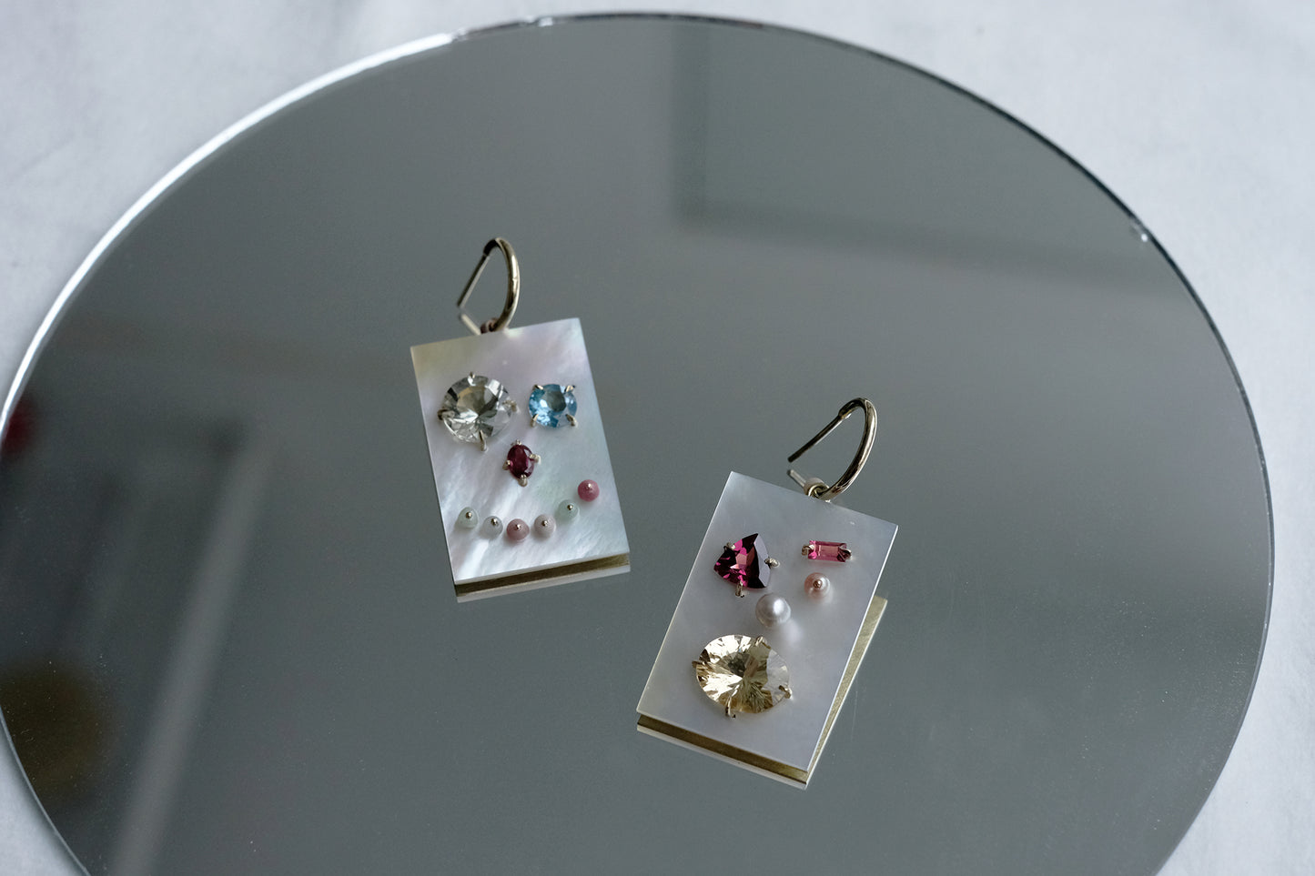 Monica And Jared Caricature Earrings