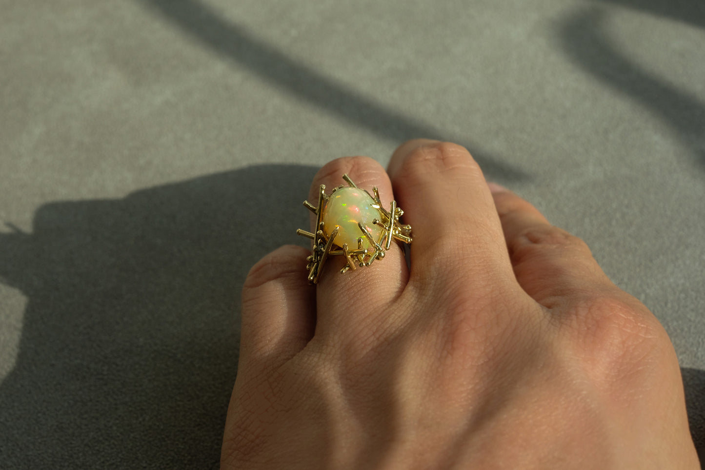 Opal Nova Ring