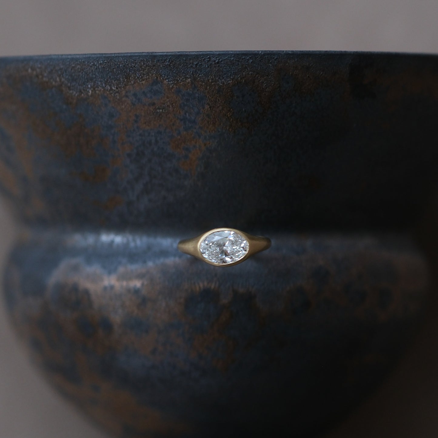 Oval Diamond Ring