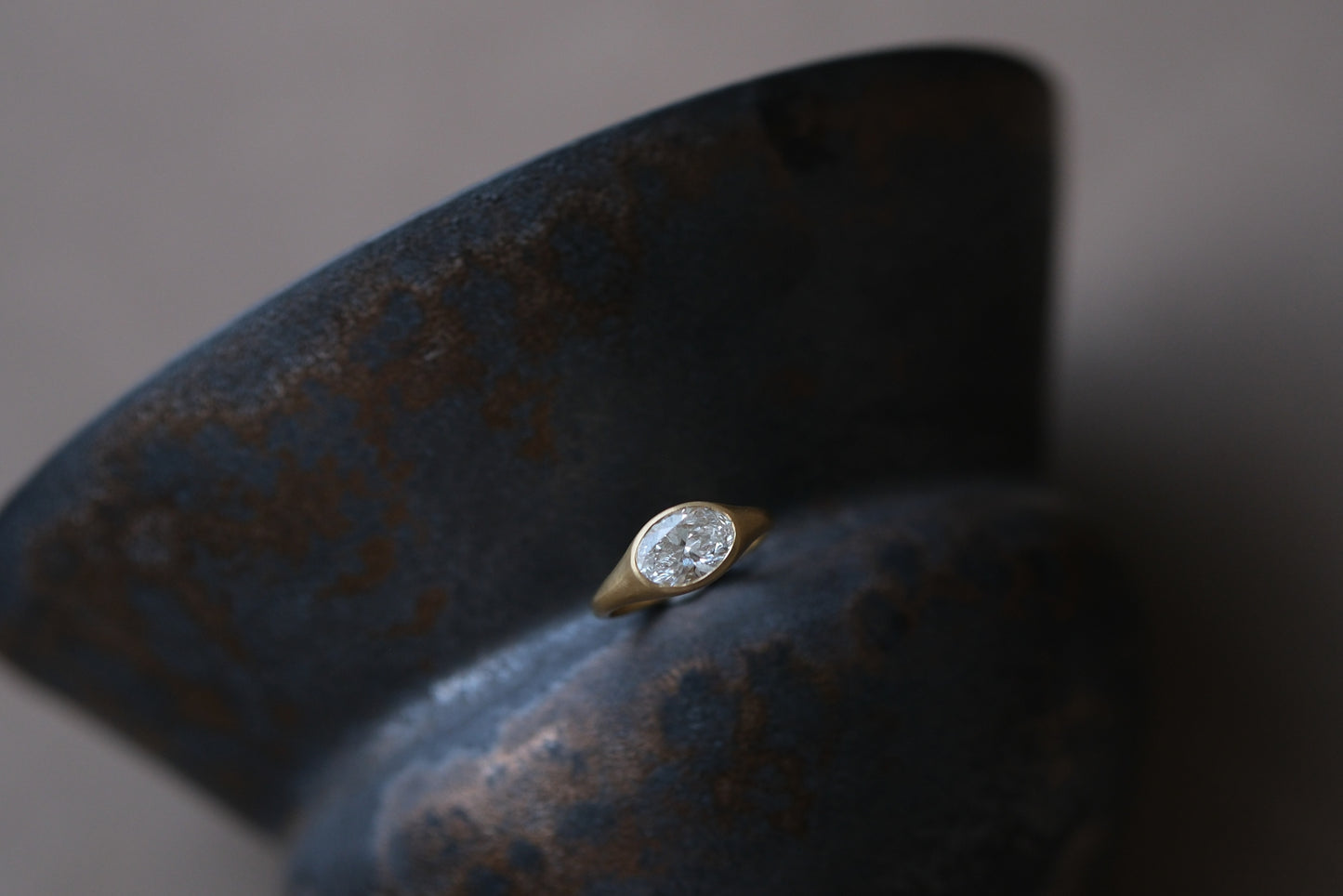 Oval Diamond Ring