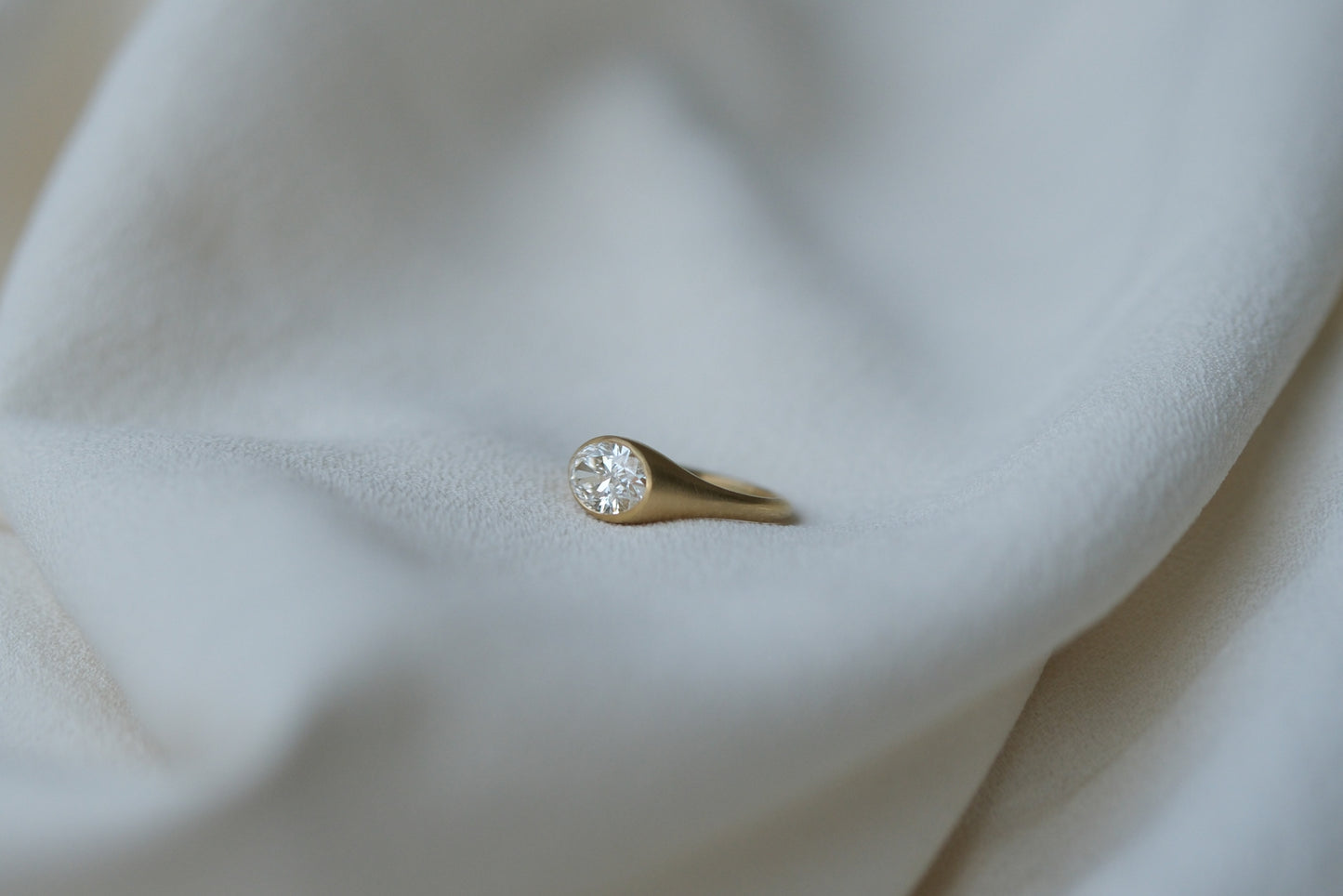 Oval Diamond Ring