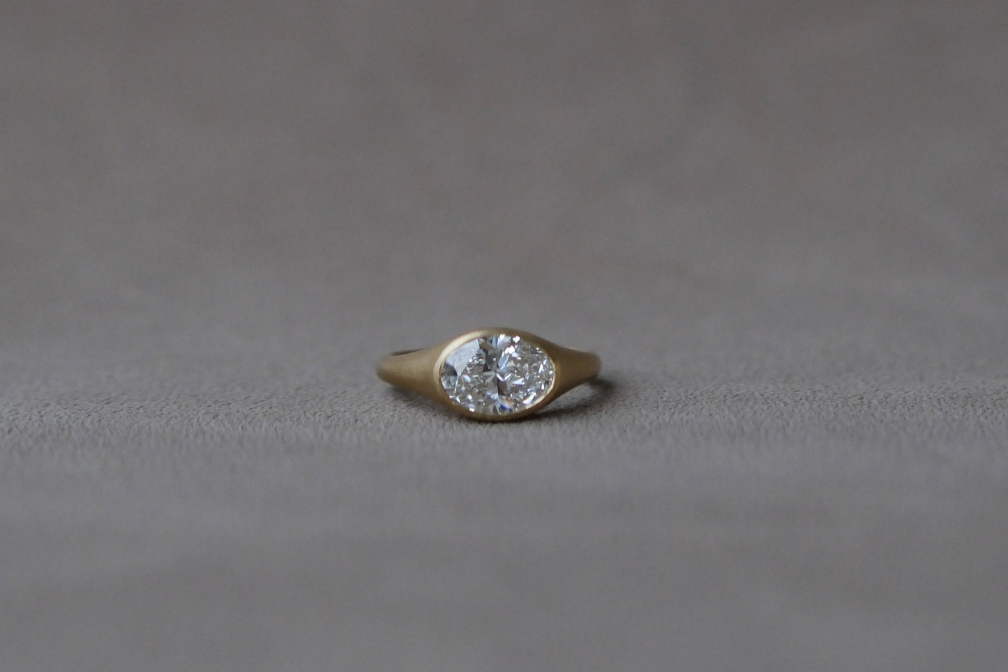 Oval Diamond Ring