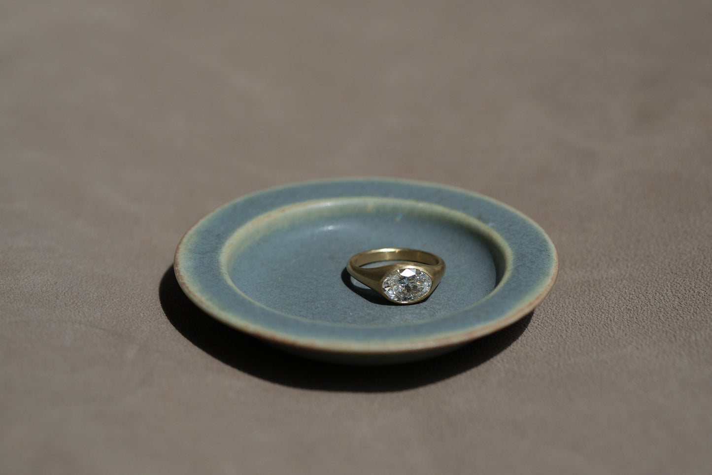 Oval Diamond Ring