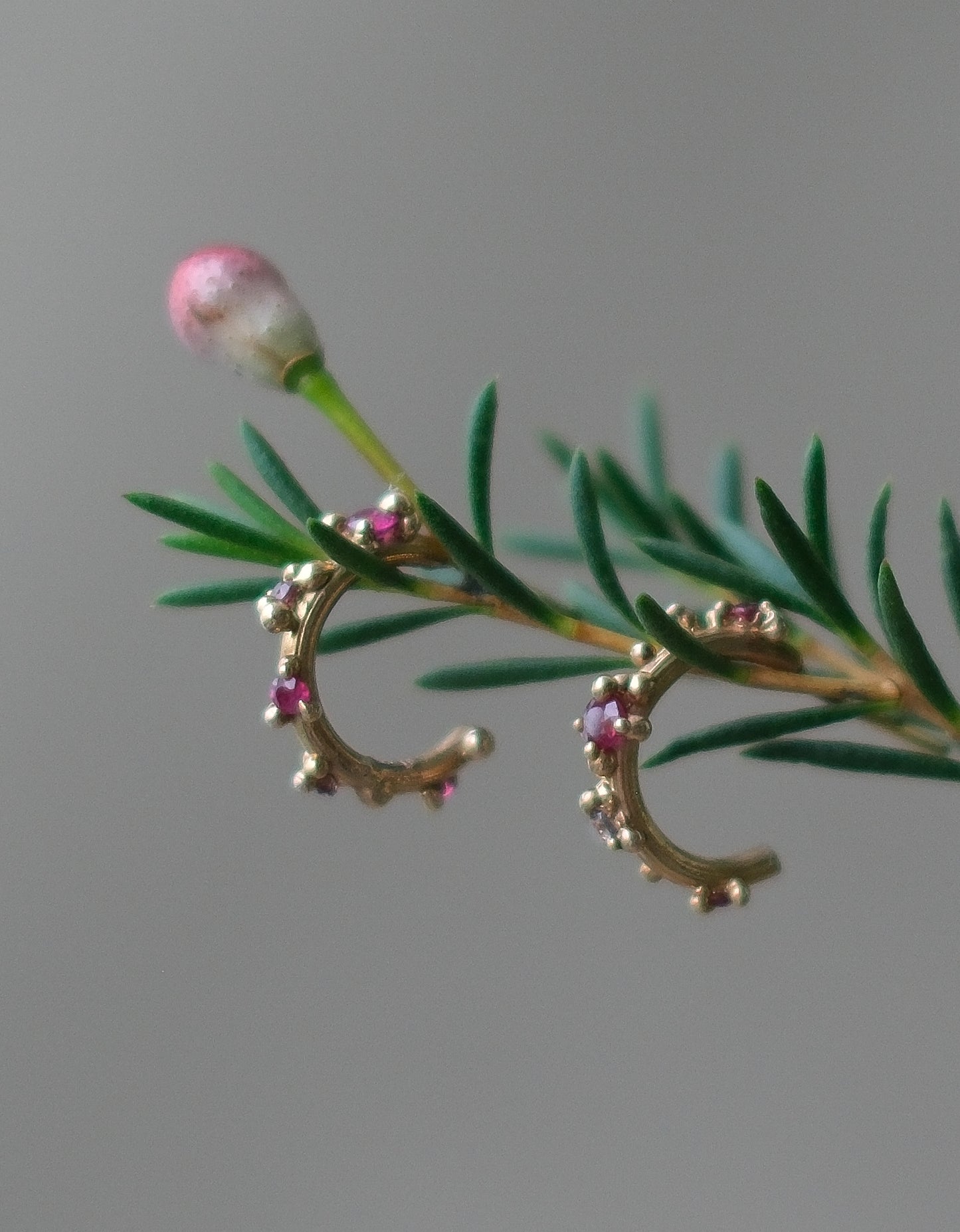 Stardust Small Hoop Earrings