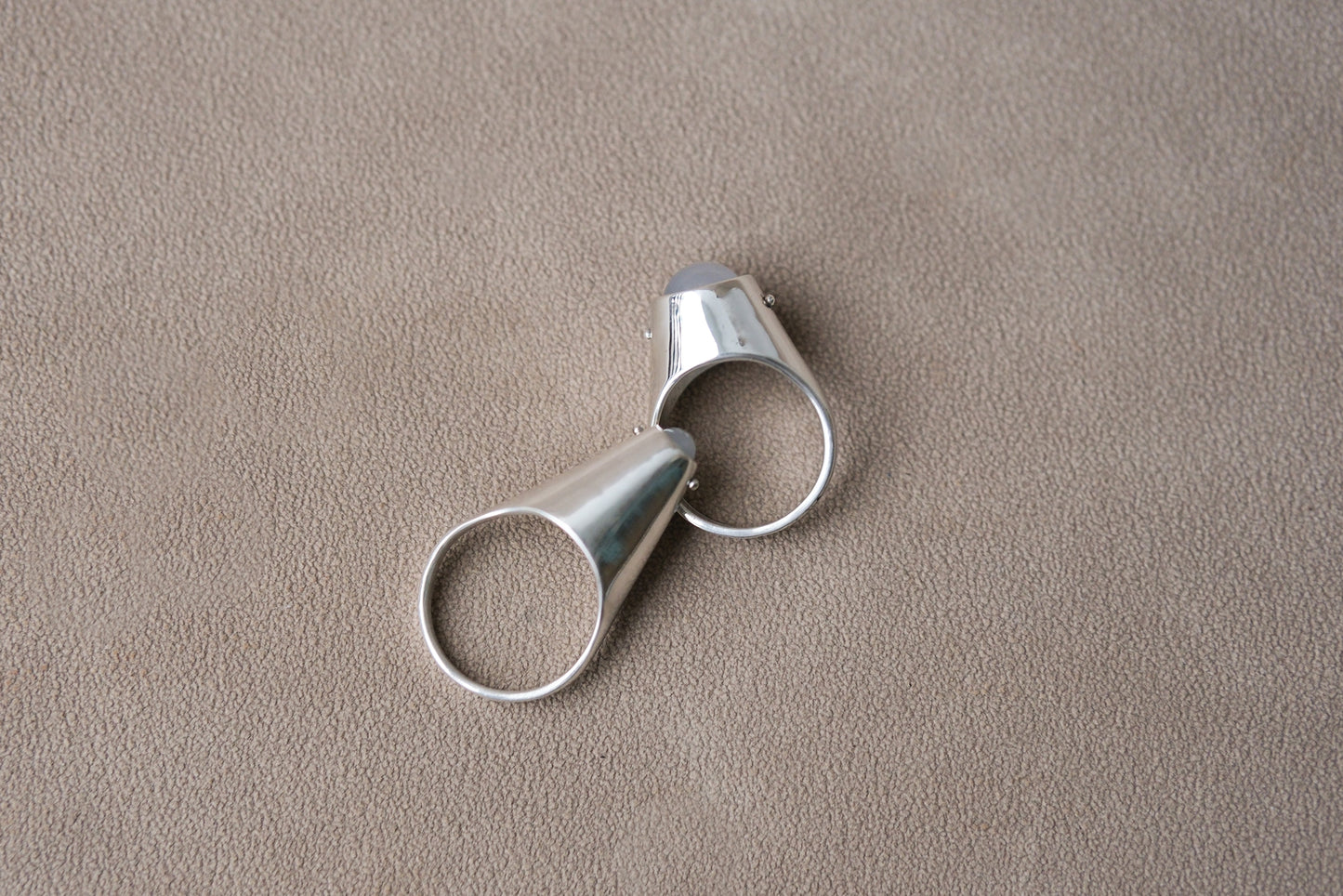 Quartz Roller Signet Ring