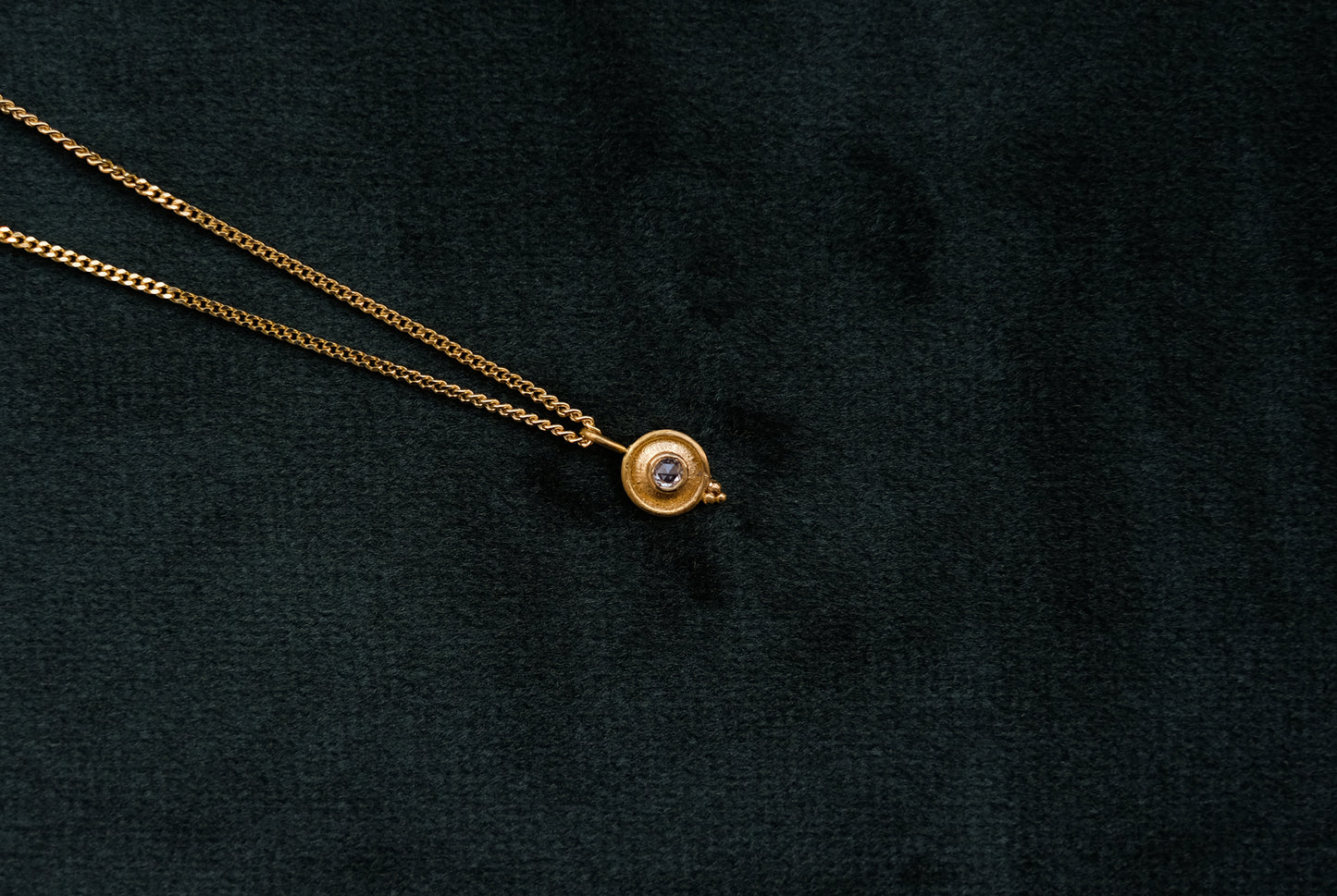 Renaissance Series 22k Gold Amulet Small