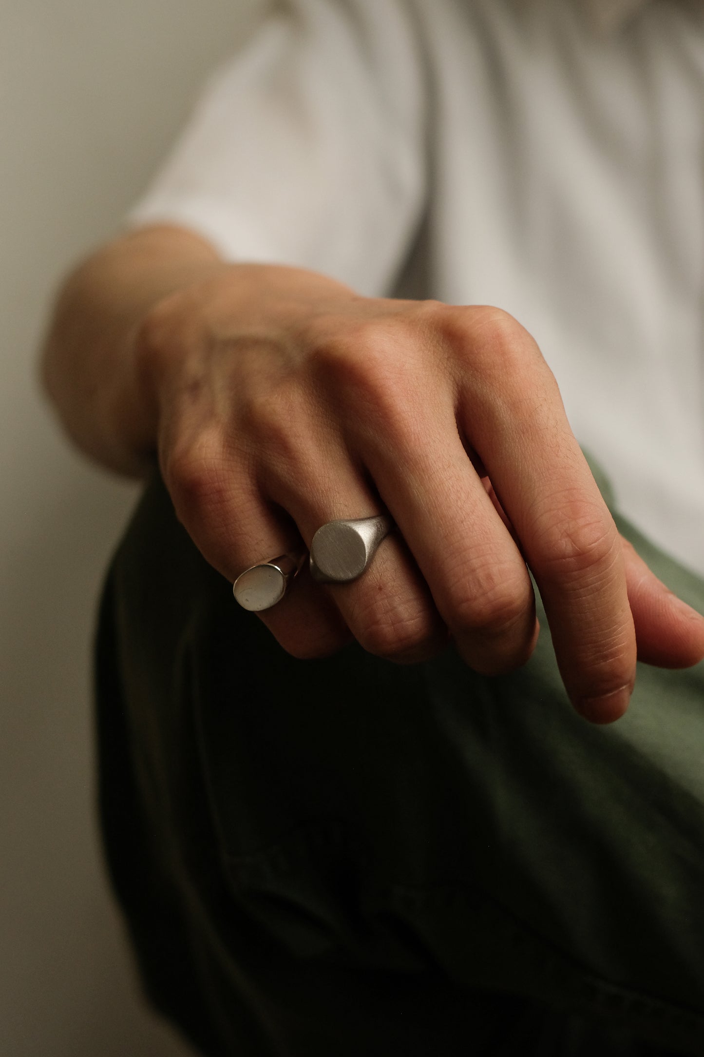 Round Signet Ring