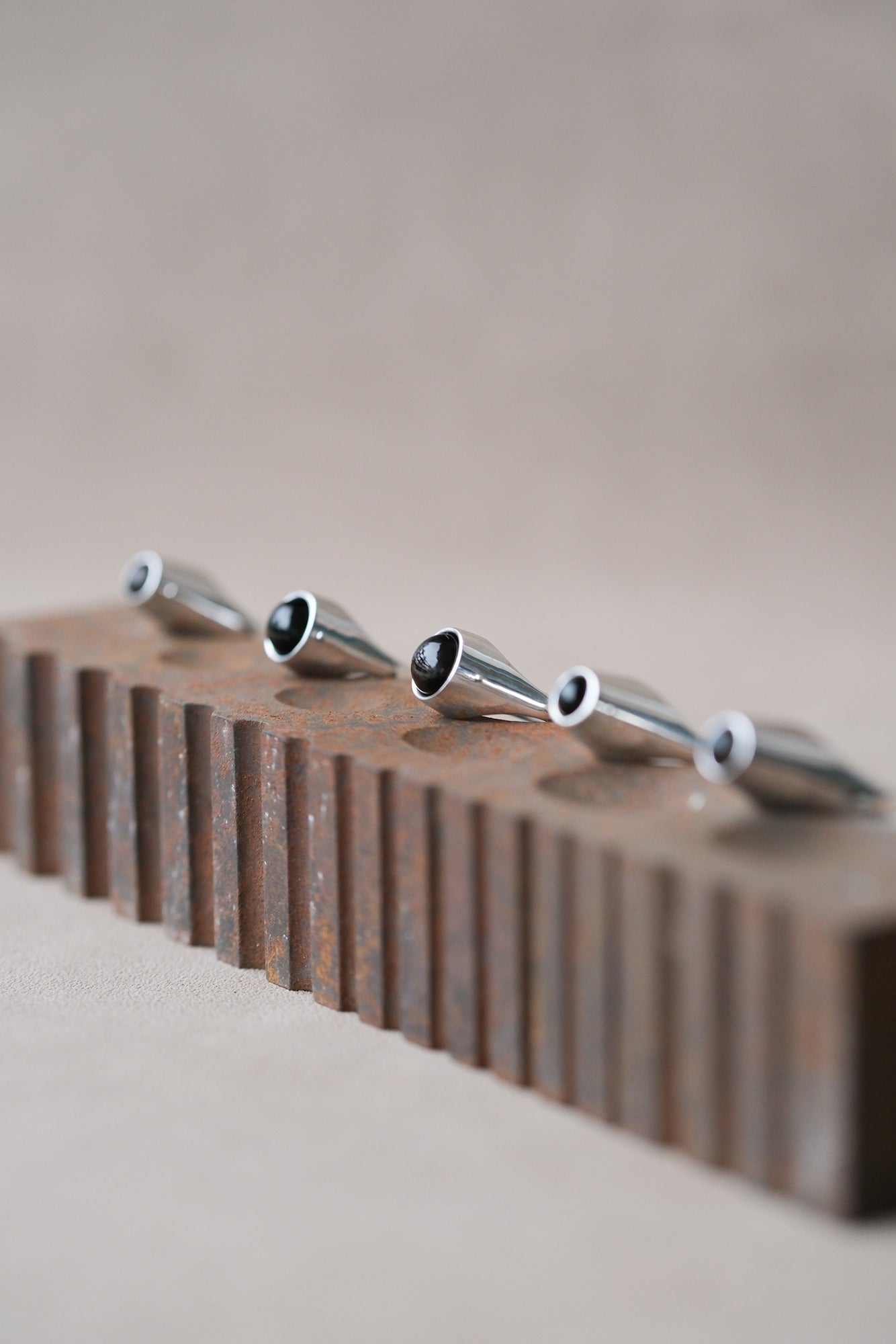 Quartz Roller Signet Ring